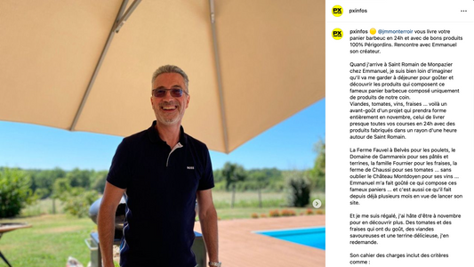 Déjeuner entre PXINFO et JM Monterroir - Emmanuel Delvaux