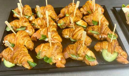 Mini Croissant au Saumon