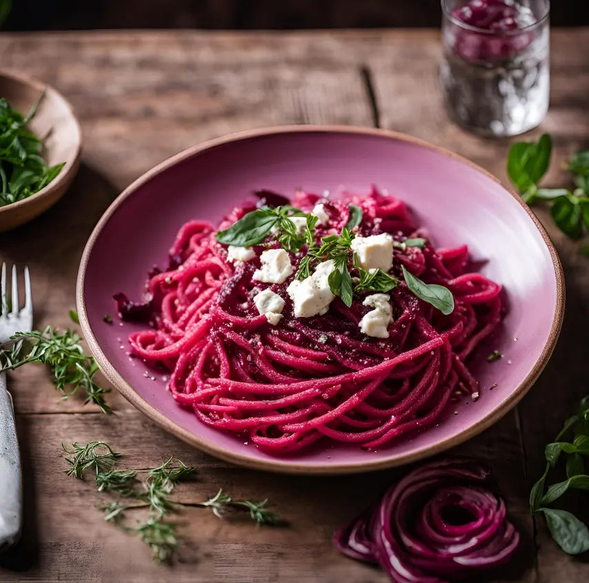Box "Pâte à la betterave et à la buche de chèvre 🍝" - pour 4 personnes vendu par Jm Monterroir
