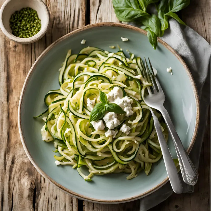 Box "Tagliatelle Courgette & Chèvre 🐐" - pour 4 personnes vendu par Jm Monterroir