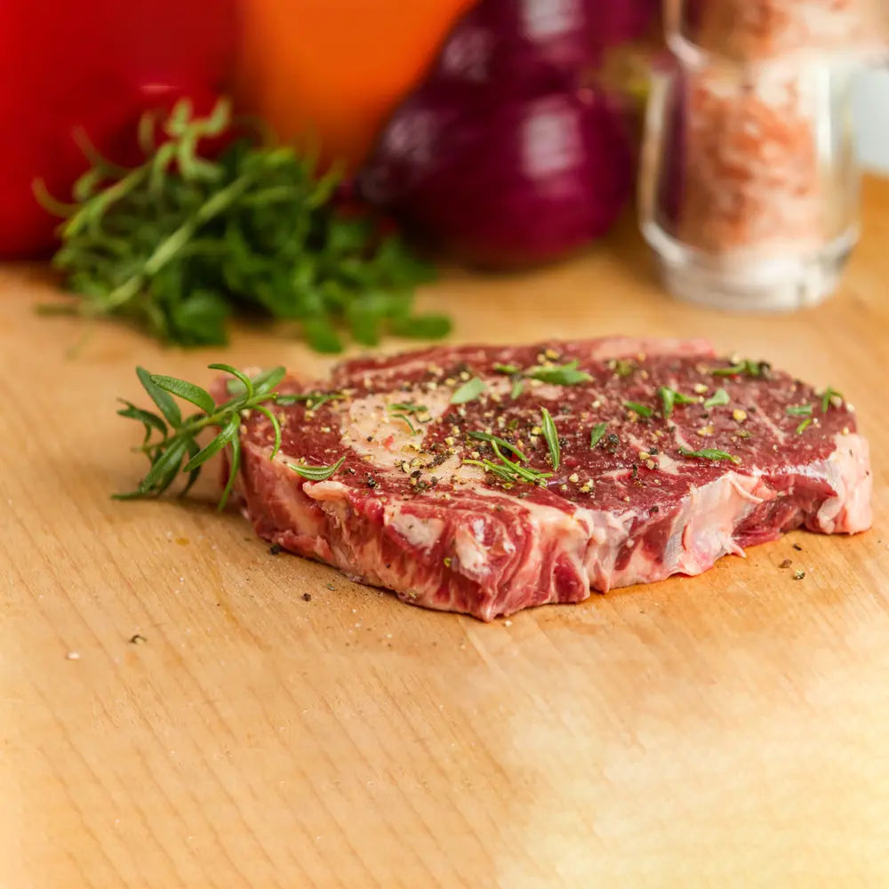 Entrecôte de bœuf locale vendue par JM Monterroir