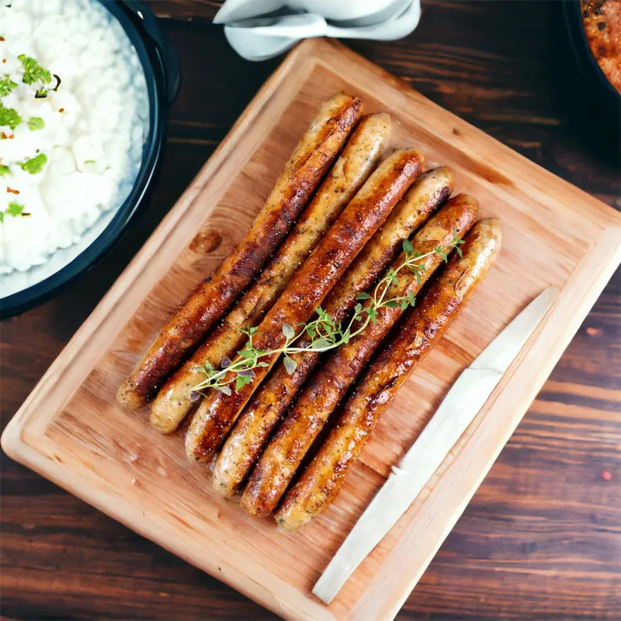 Saucisses de porc de Dordogne vendue par JM Monterroir