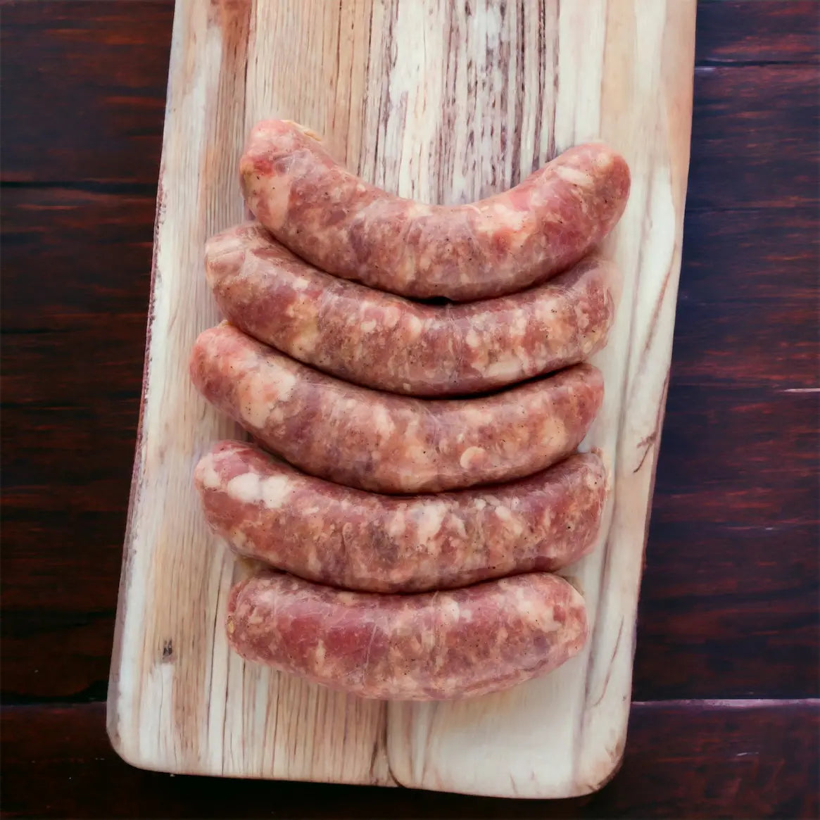 Saucisses de Toulouse de Couderat vendues par JM Monterroir