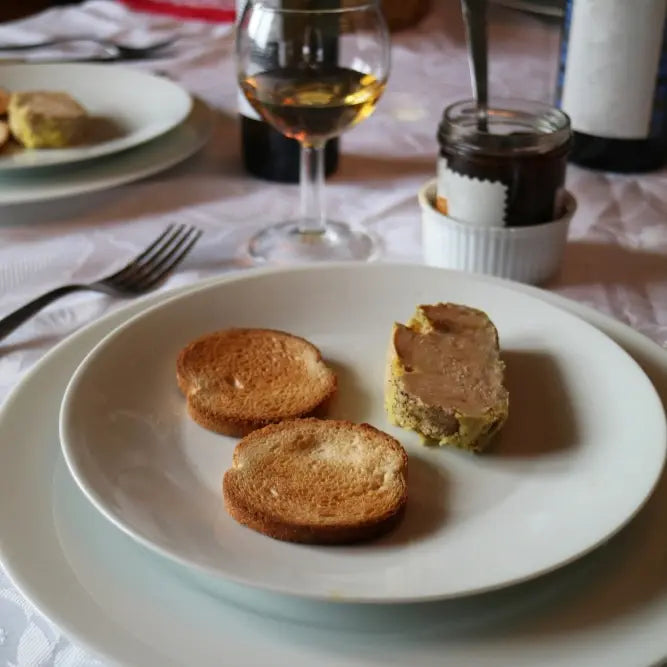 Plateau aperitif de foie gras vendu par Jm Monterroir