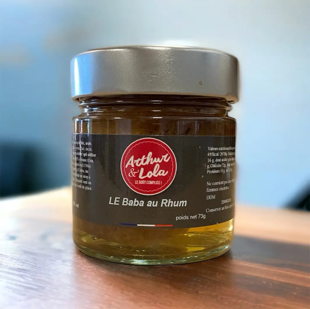 Baba au rhum de au délice des cépages vendus par Jm Monterroir
