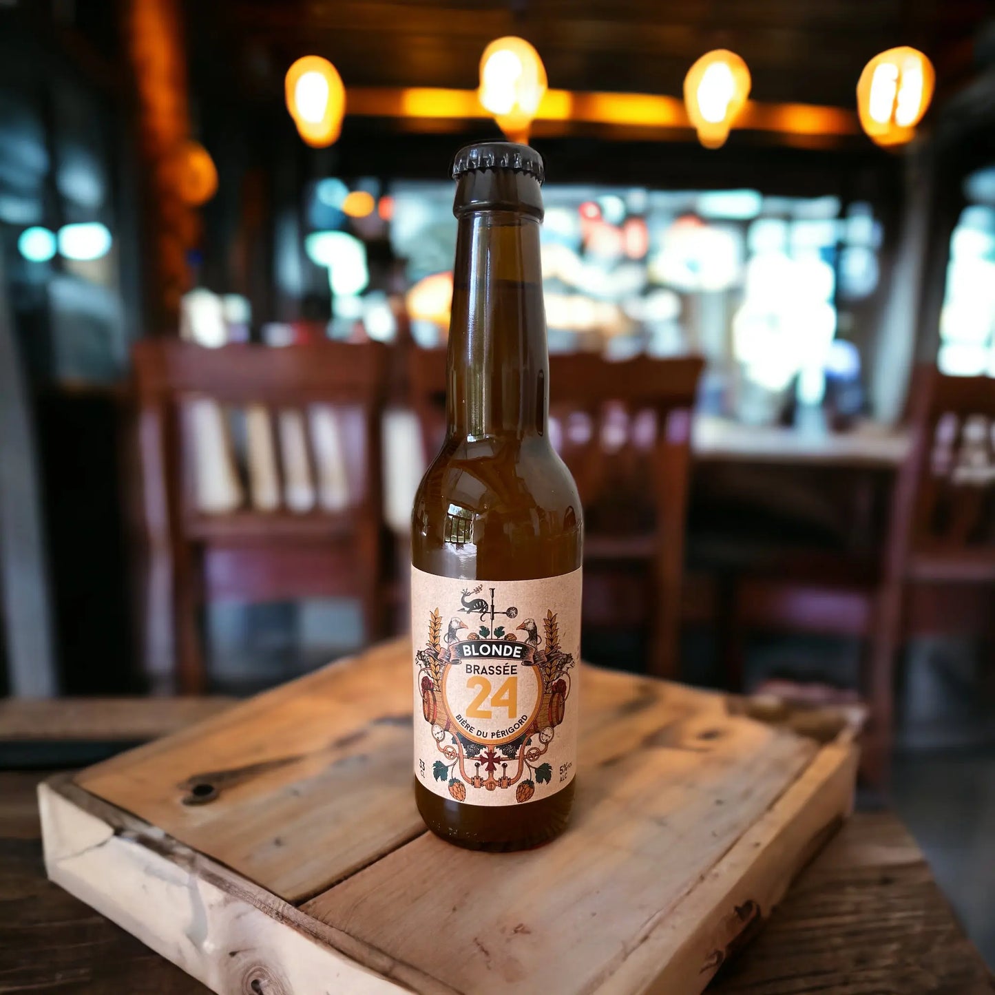 Bière blonde de brasse 24 vendue par Jm Monterroir