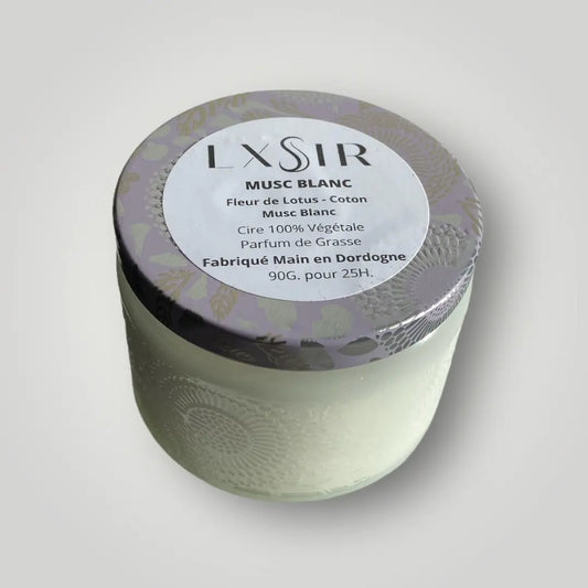 Bougie Musc blanc de LxSir vendue par Jm Monterroir