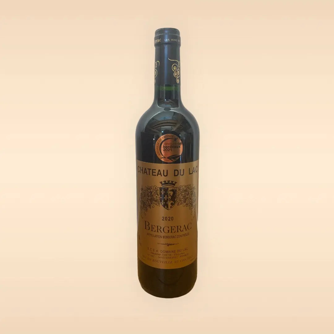 Bouteille du vin rouge du Château Du Lac vendu par JM Monterroir