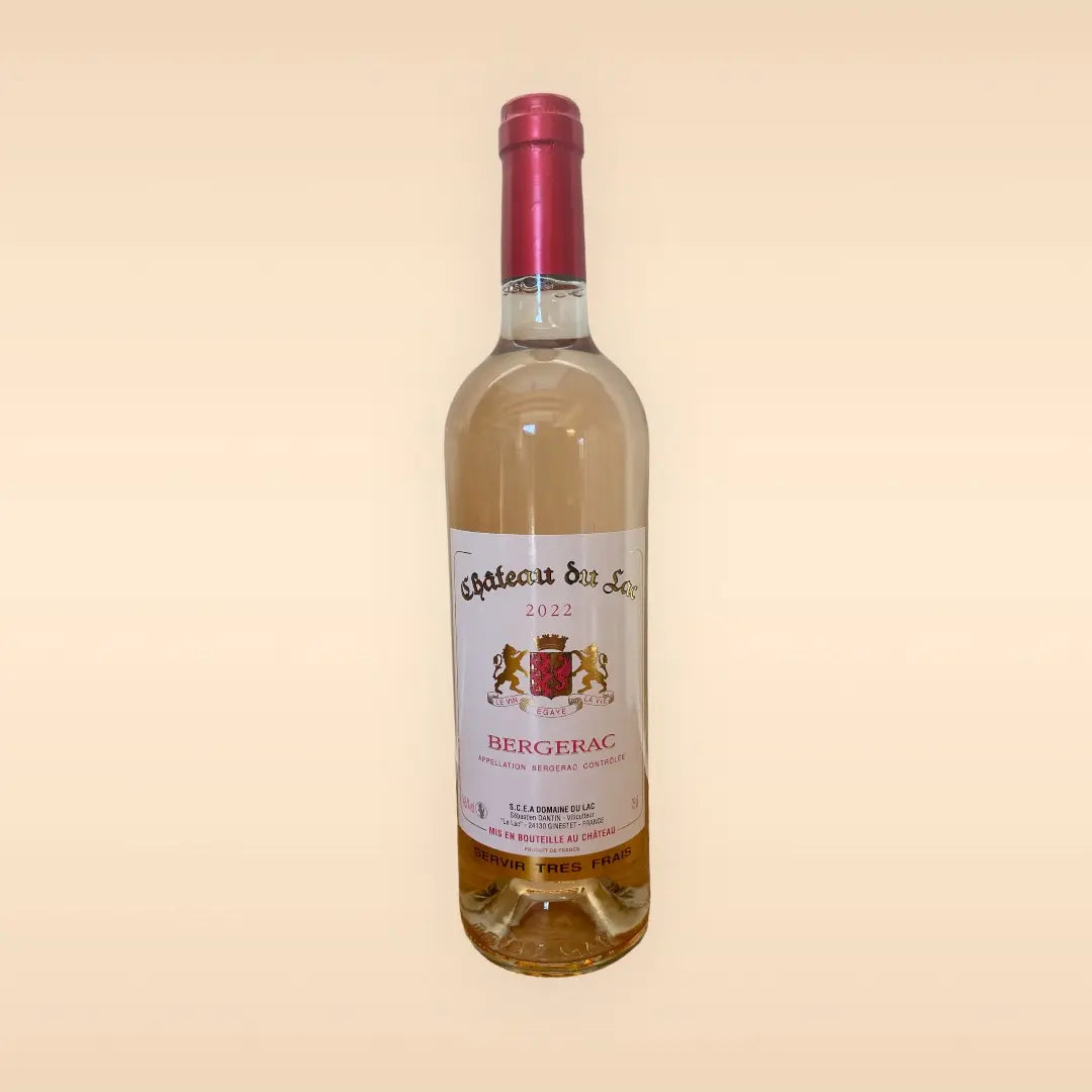 Bouteille du vin rosé du Château Du Lac vendu par JM Monterroir