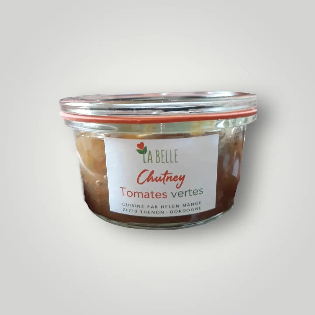 Chutney de Tomates Vertes vendu par Jm Monterroir