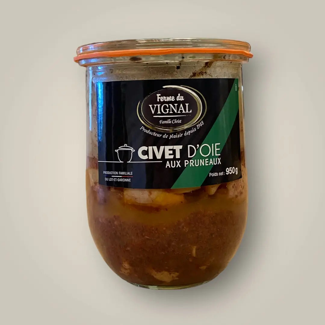 Civet d'oie de la ferme du vignal vendu par Jm Monterroir