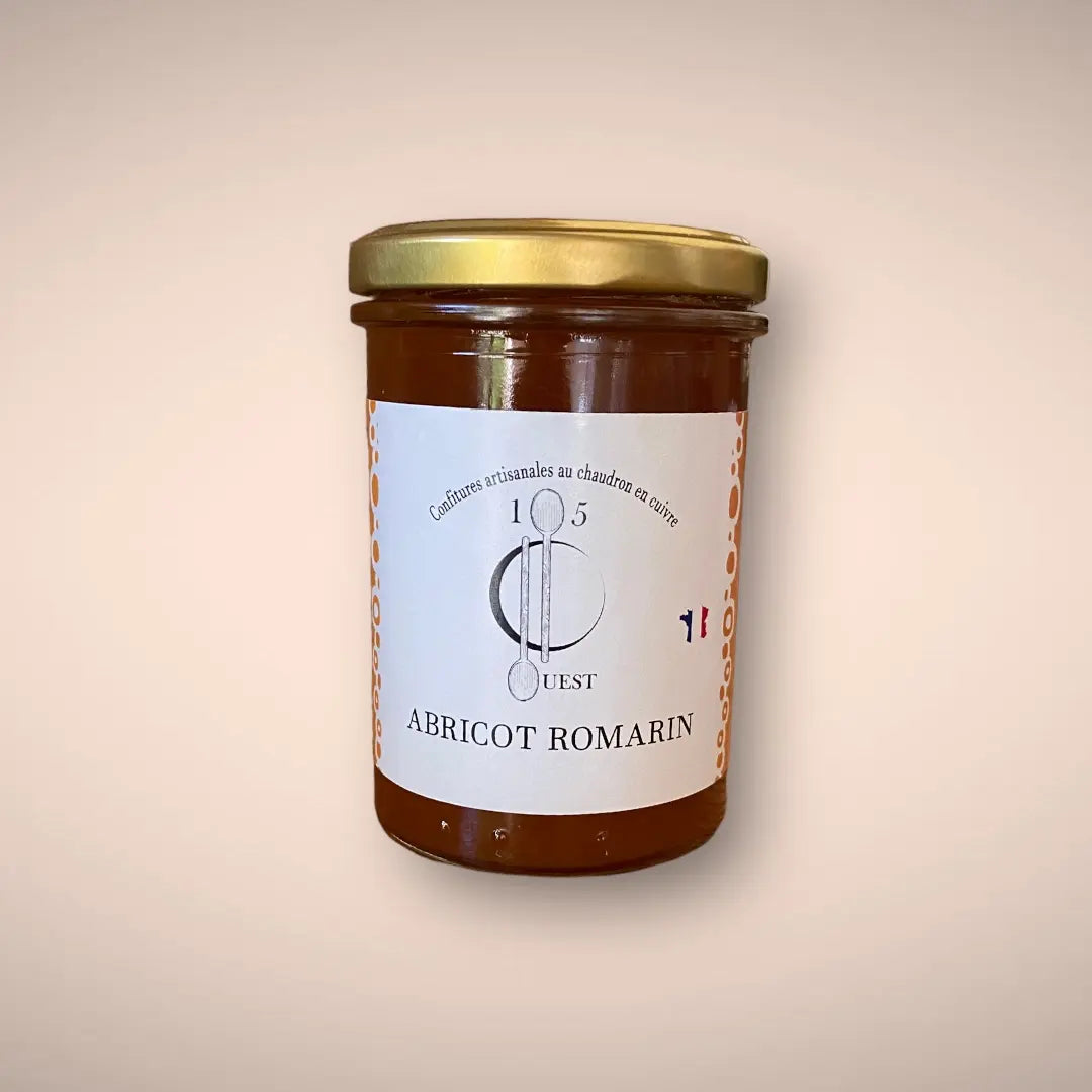 Confiture Abricot Romarin de 105 degres ouest vendue par JM Monterroir
