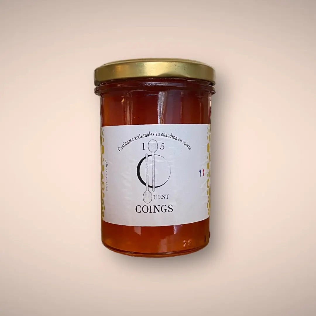 Confiture de coings de 105 degres ouest vendue par JM Monterroir