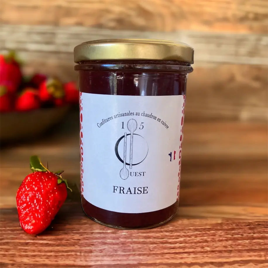 Confiture de fraise de 105 degres ouest vendue par JM Monterroir