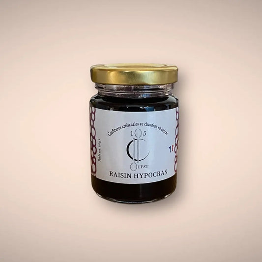 Confiture Raisin Hypocras de 105 degres ouest vendue par JM Monterroir