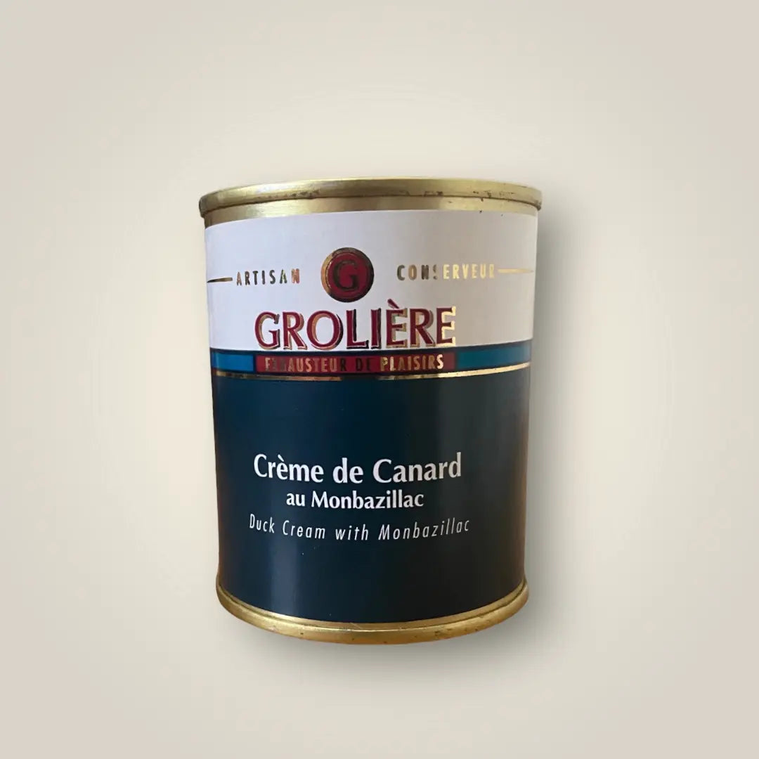 Creme de canard au Monbazillac de la Maison Groliere vendue par JM Monterroir
