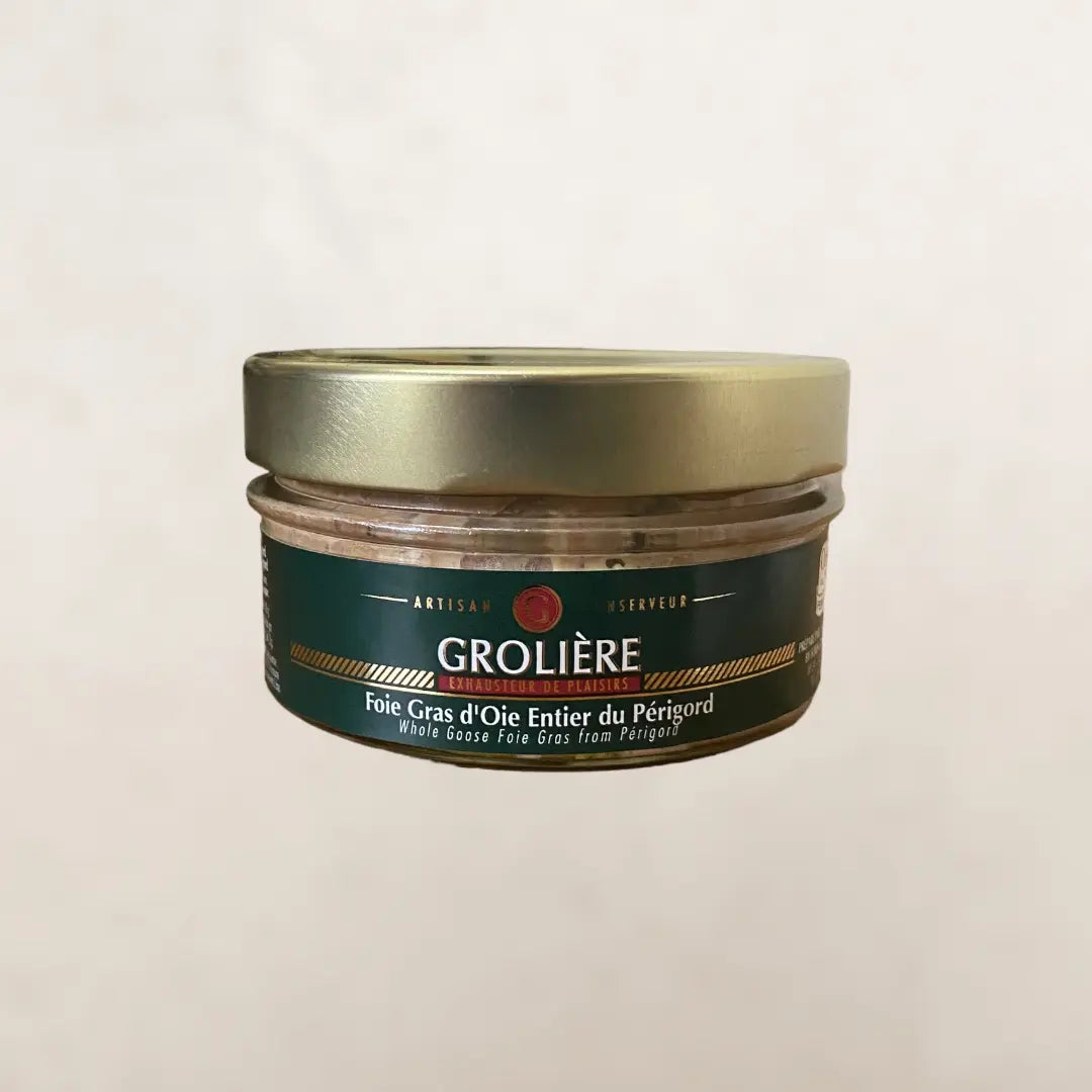 Foie gras entier oie de la maison groliere vendu par JM Monterroir