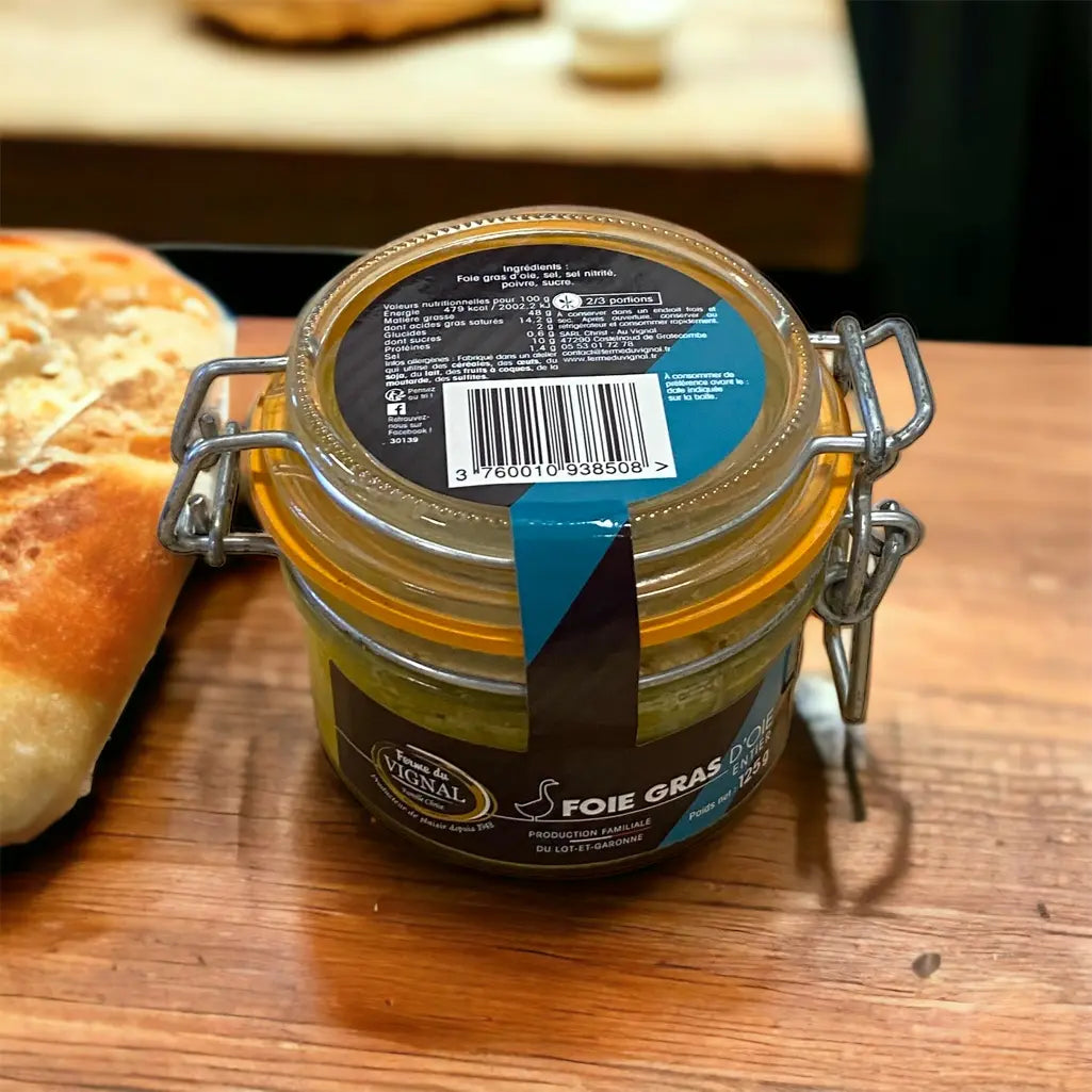 Foie gras d'oie de Vignal vendu par Jm Monterroir