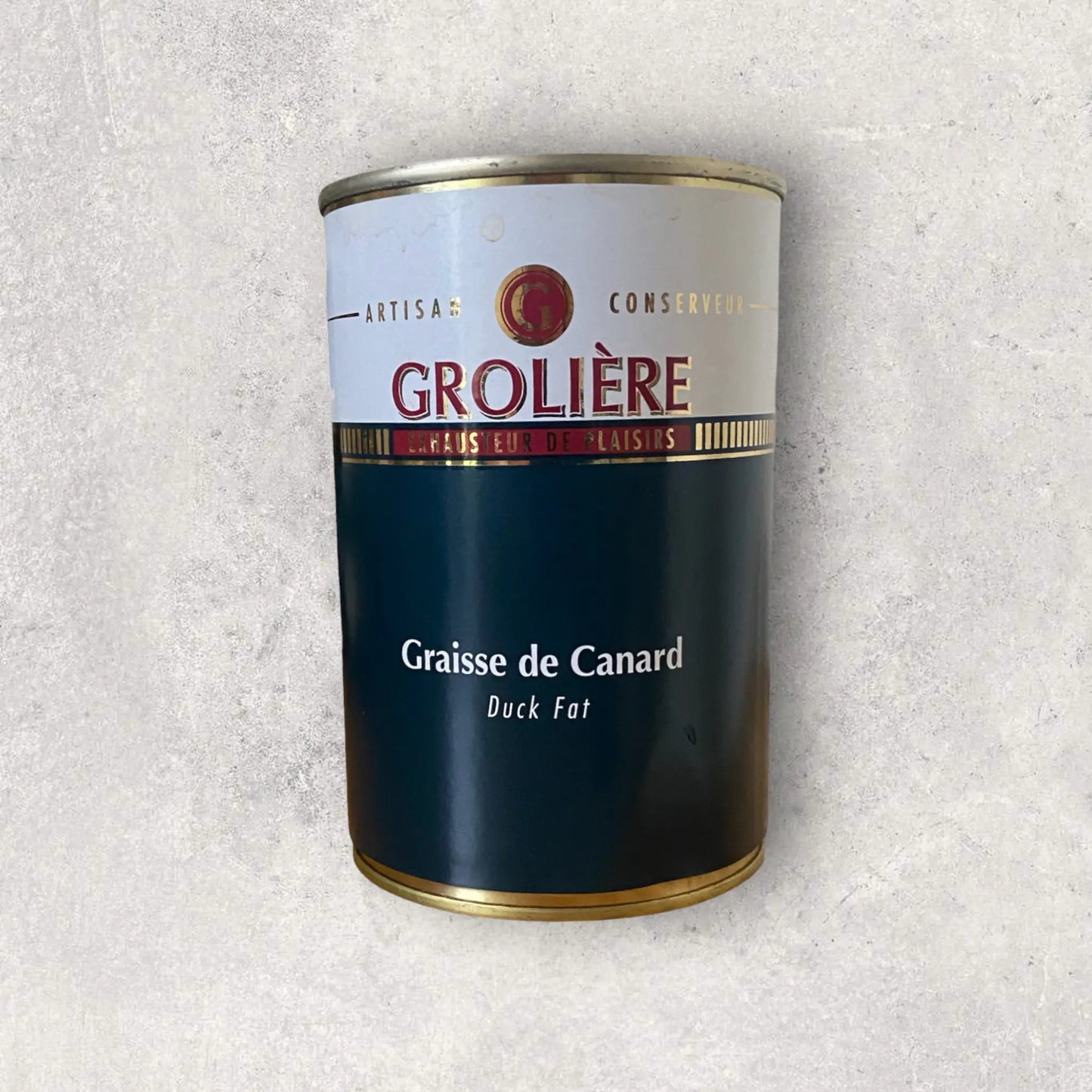 Graisse de canard de la Maison Groliere vendue par JM Monterroir