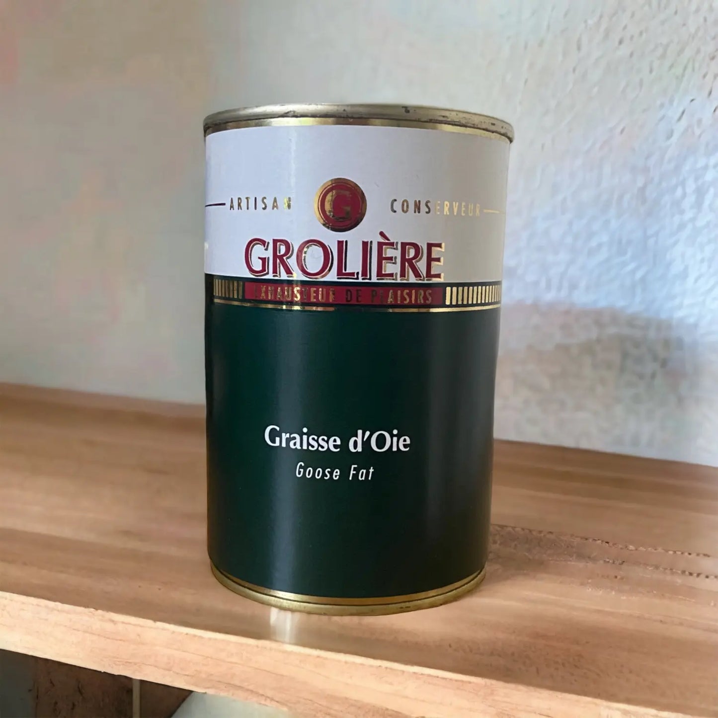 Graisse d oie de la Maison Groliere vendue par JM Monterroir