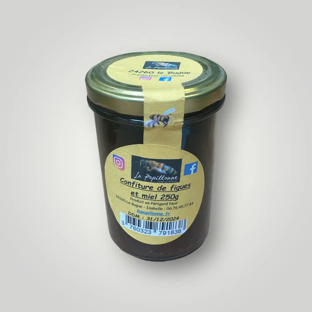 Confiture de figues au miel vendue par Jm Monterroir