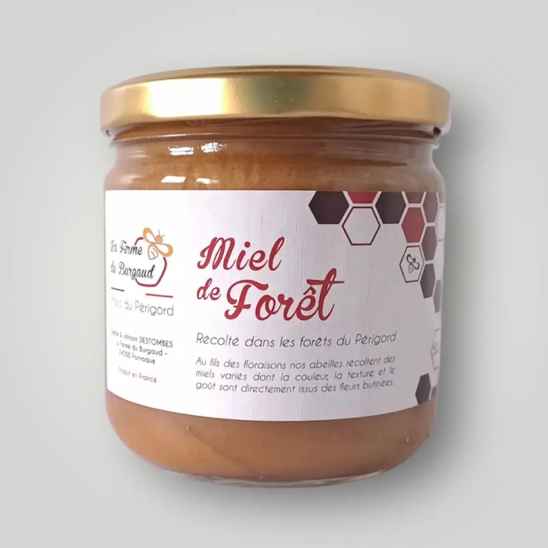 Miel de forets de la ferme du Burgaud vendu par Jm Monterroir