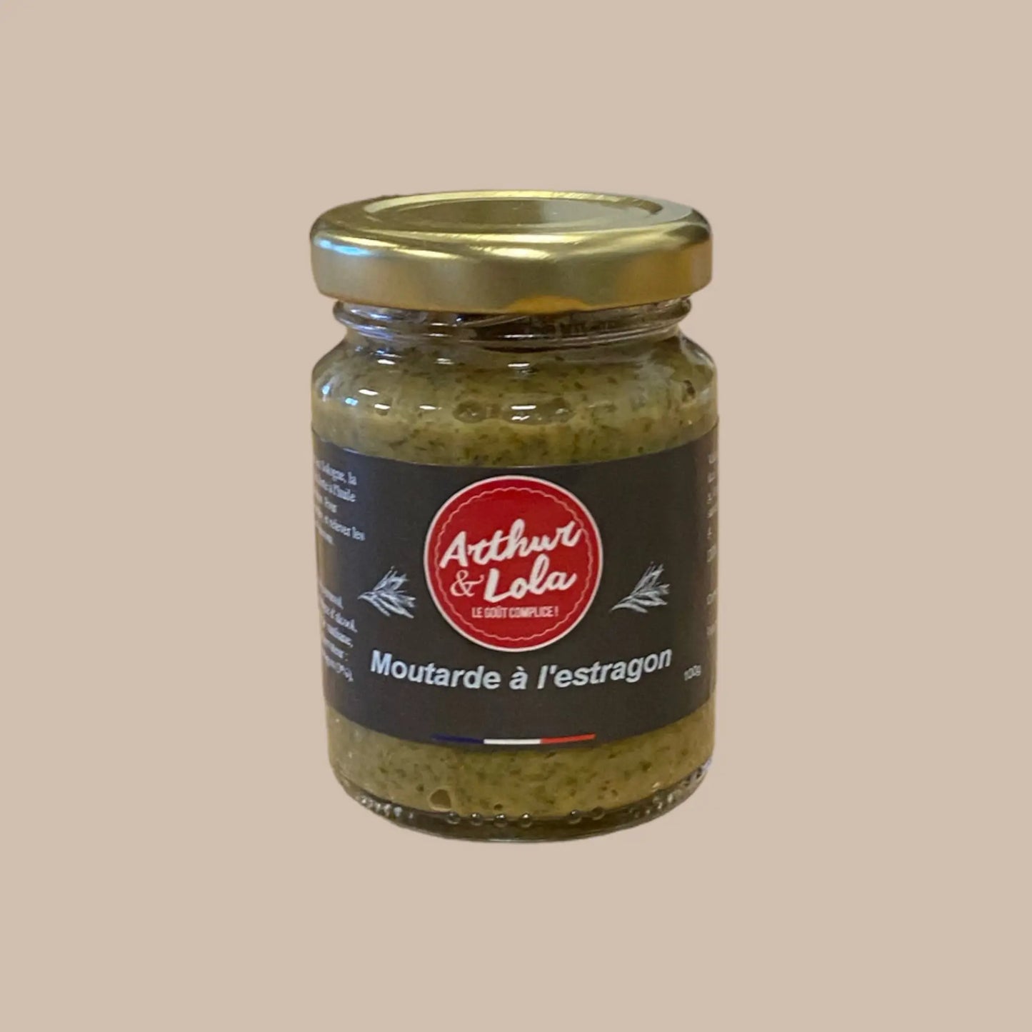 Moutarde a l'estragon de au delice des cepages vendue par Jm Monterroir