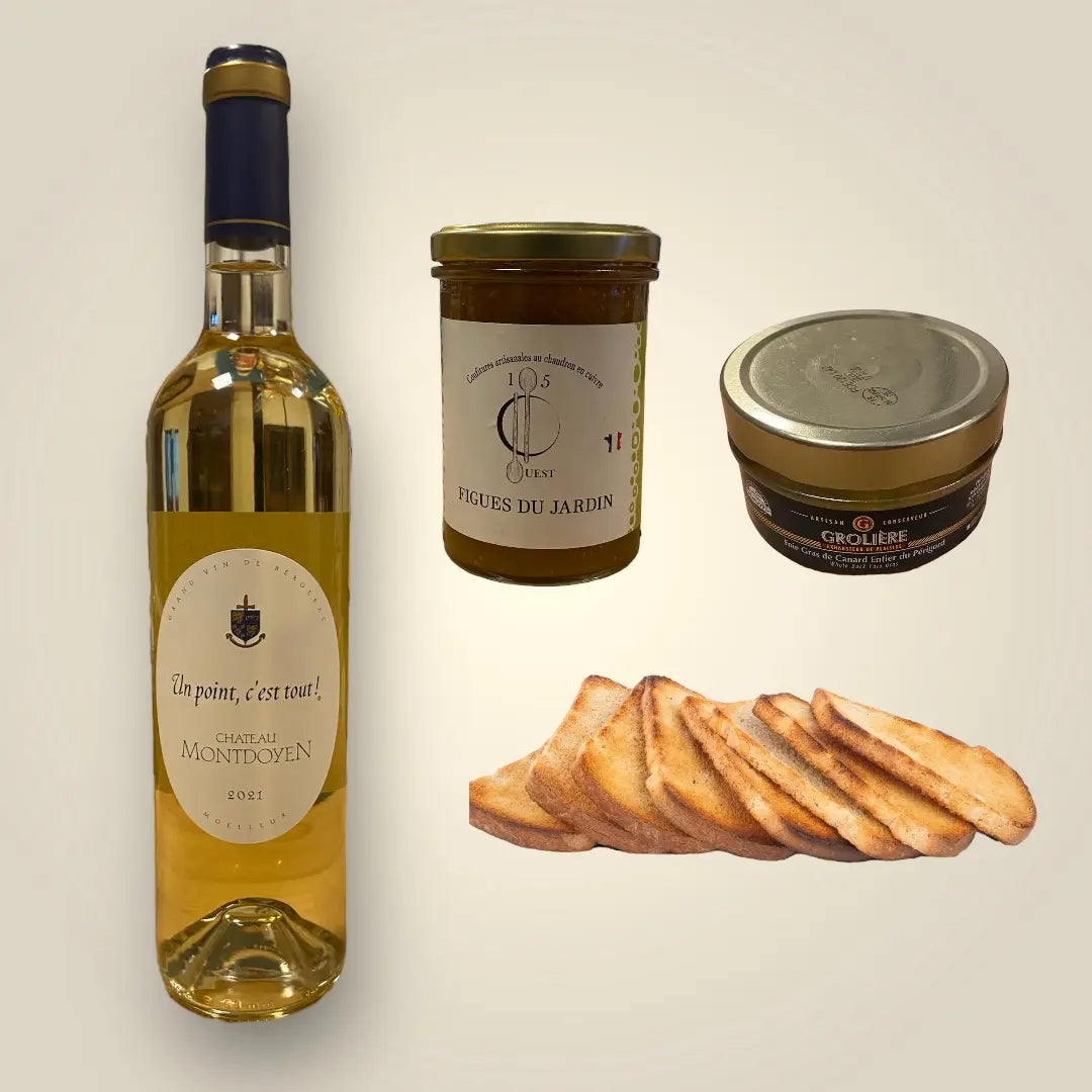 Plateau aperitif de foie gras vendu par Jm Monterroir