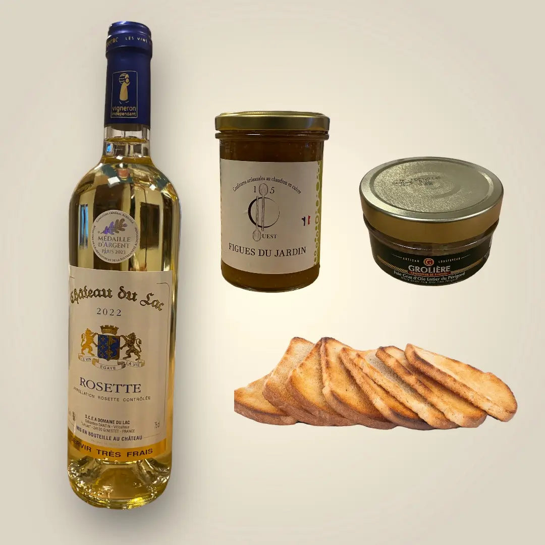 Plateau aperitif de foie gras vendu par Jm Monterroir