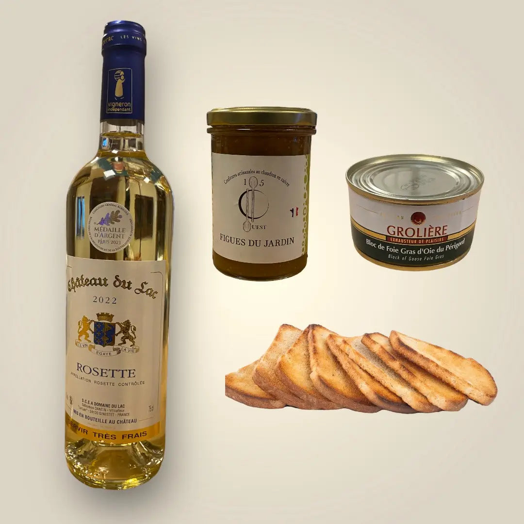 Plateau aperitif de foie gras vendu par Jm Monterroir