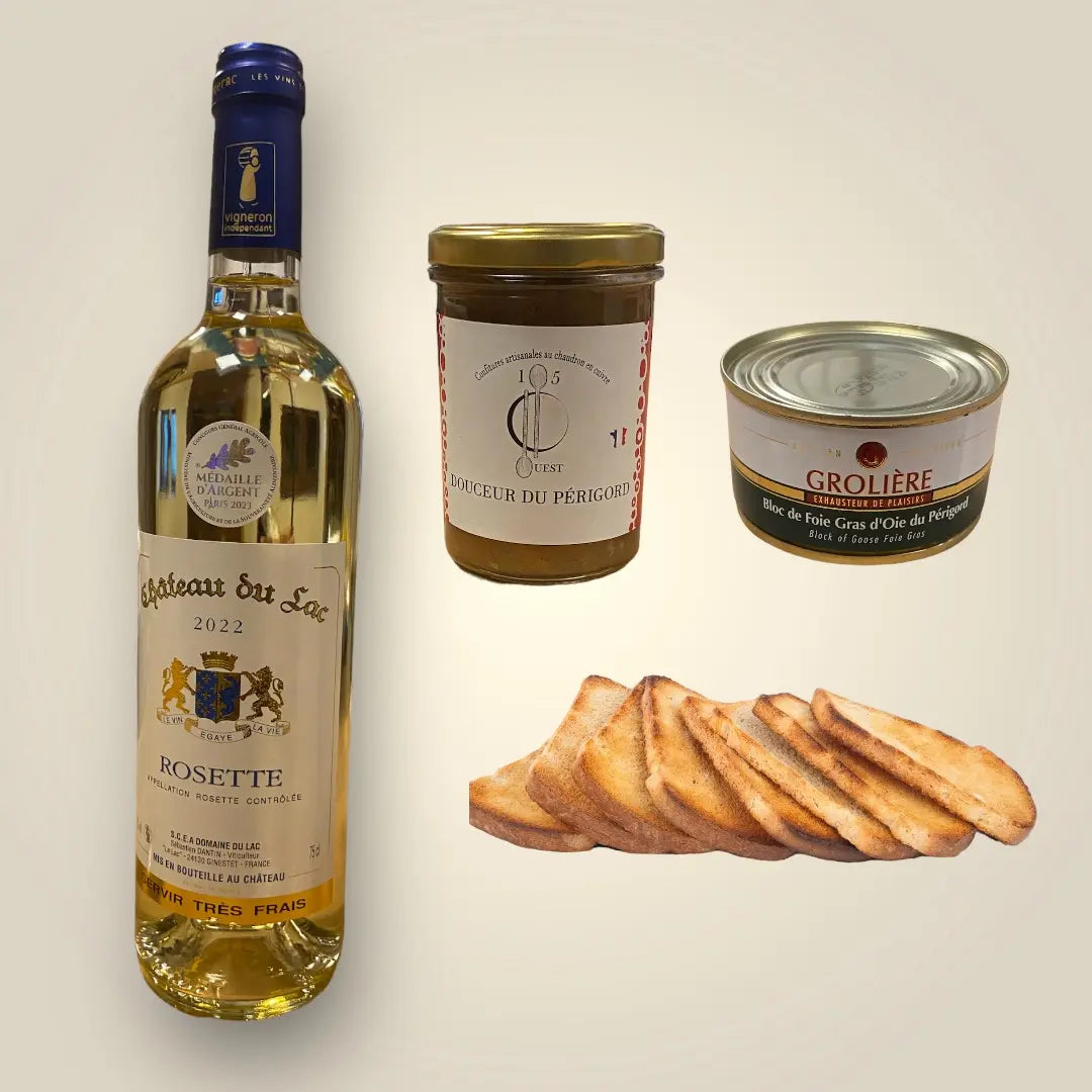 Plateau aperitif de foie gras vendu par Jm Monterroir