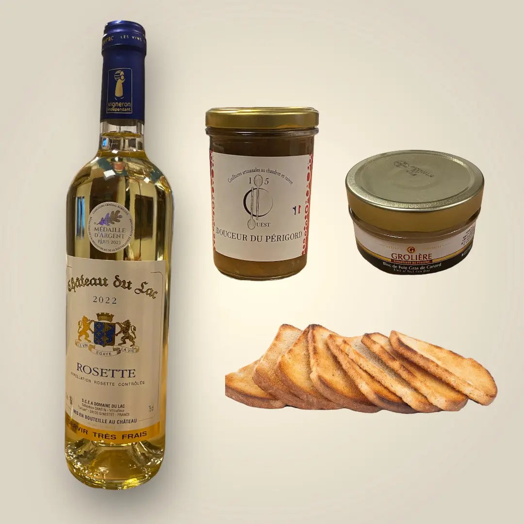 Plateau aperitif de foie gras vendu par Jm Monterroir