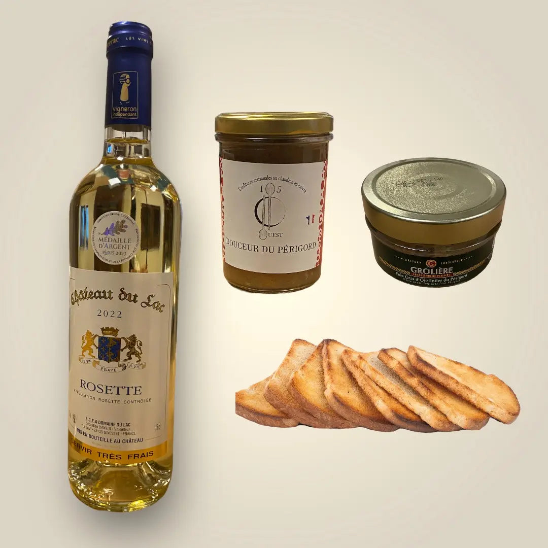 Plateau aperitif de foie gras vendu par Jm Monterroir