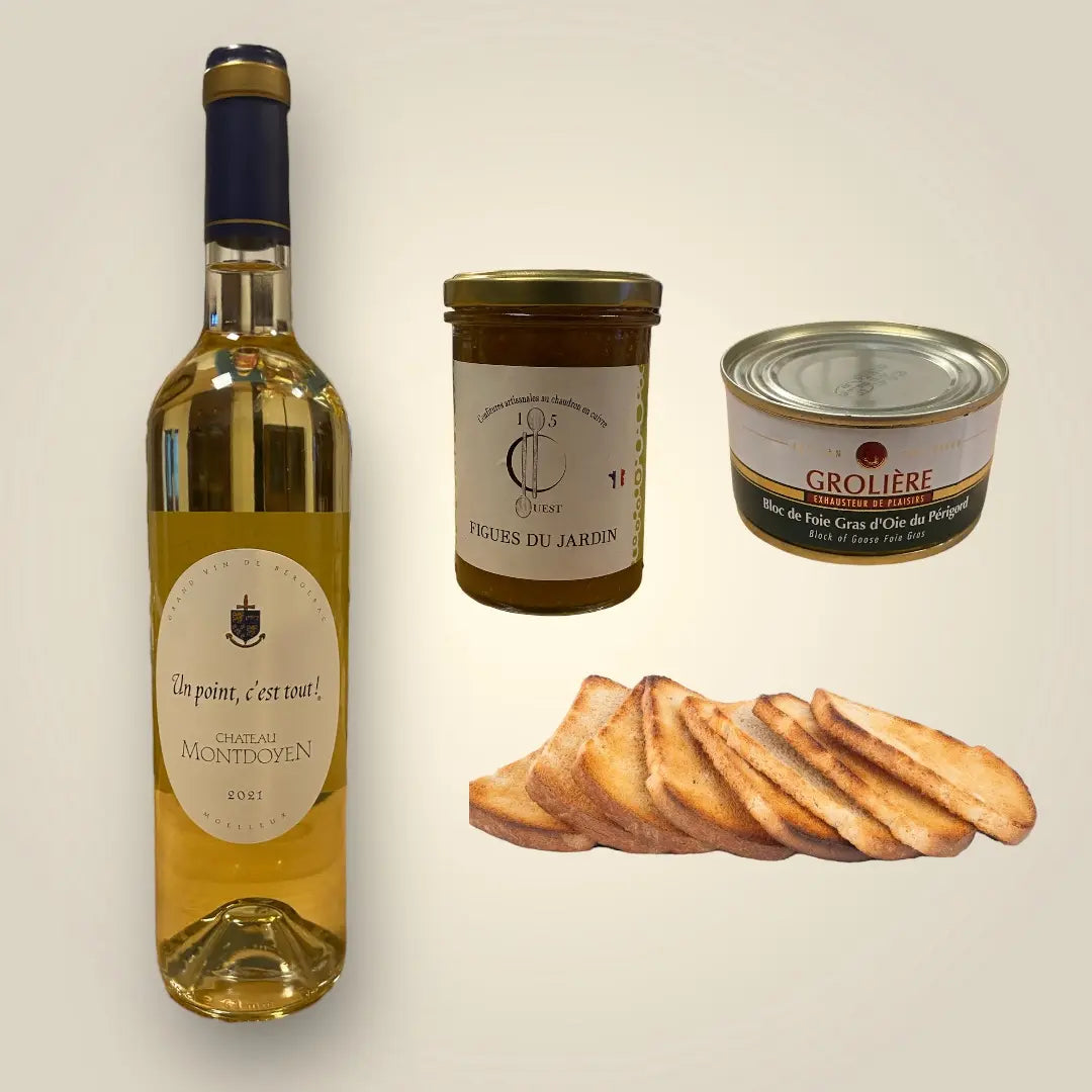 Plateau aperitif de foie gras vendu par Jm Monterroir