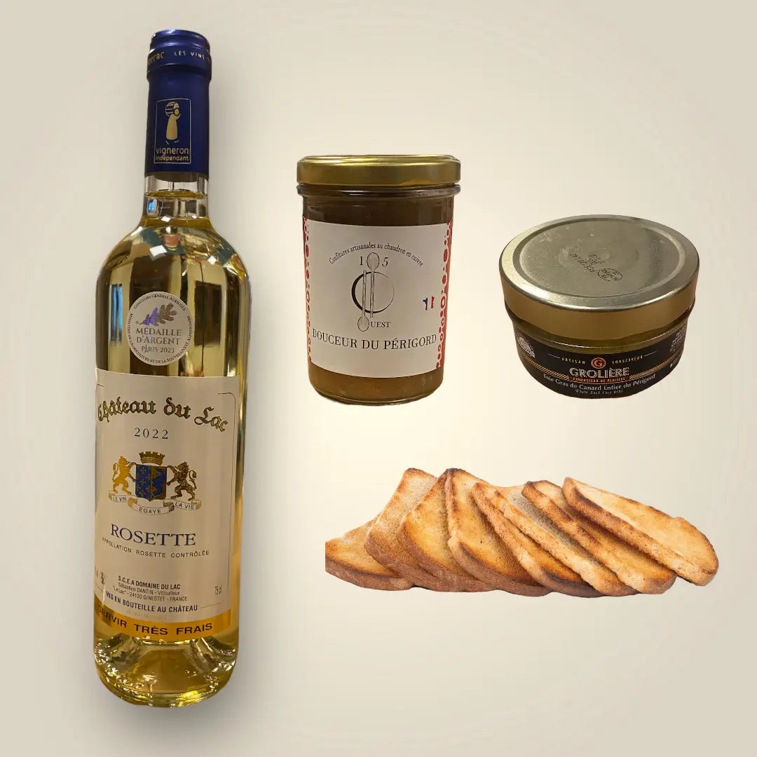 Plateau aperitif de foie gras vendu par Jm Monterroir