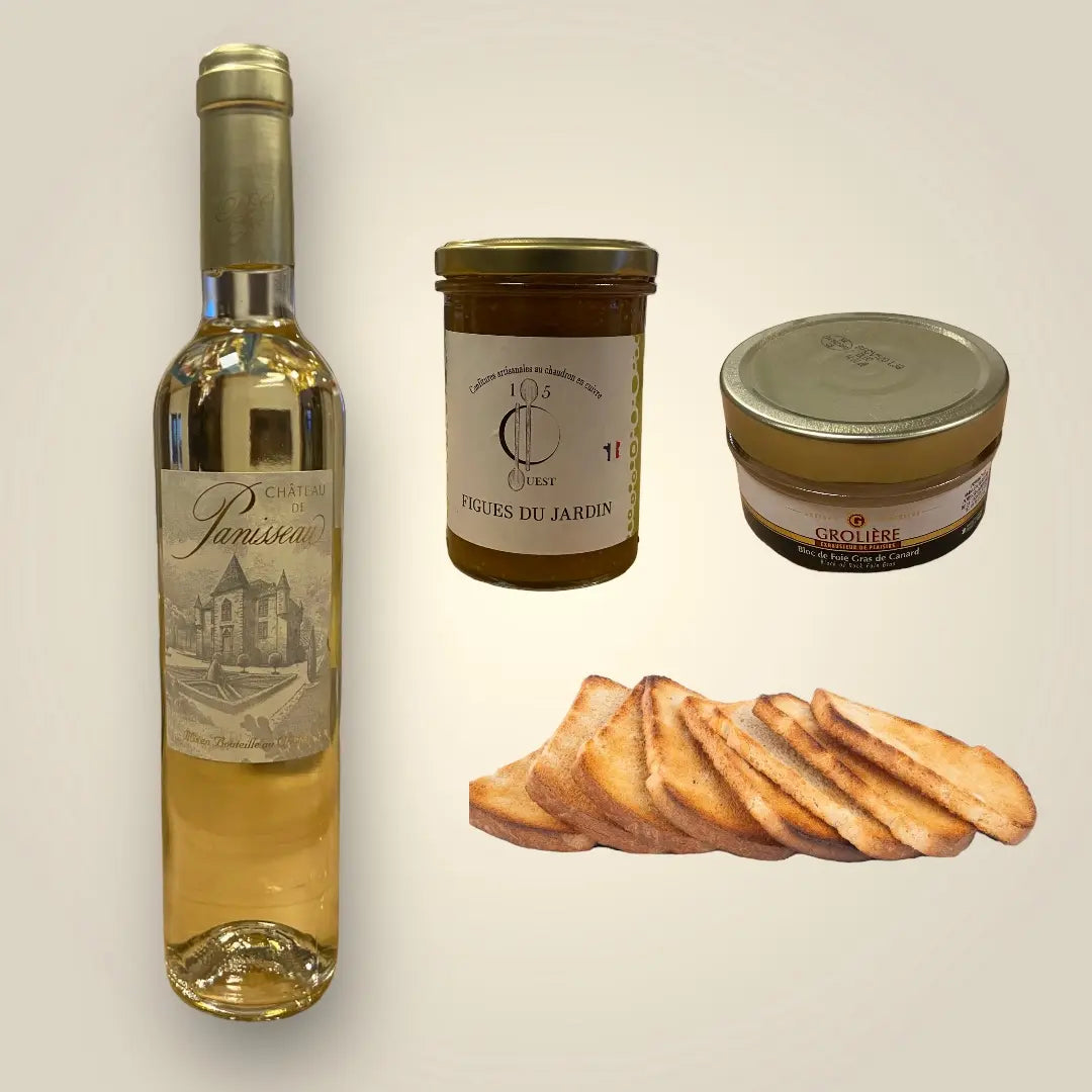 Plateau aperitif de foie gras vendu par Jm Monterroir