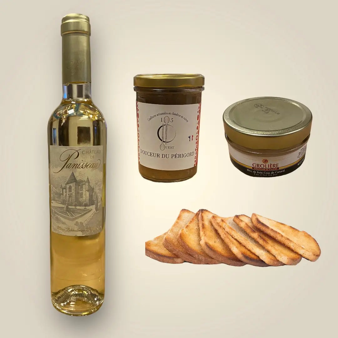 Plateau aperitif de foie gras vendu par Jm Monterroir