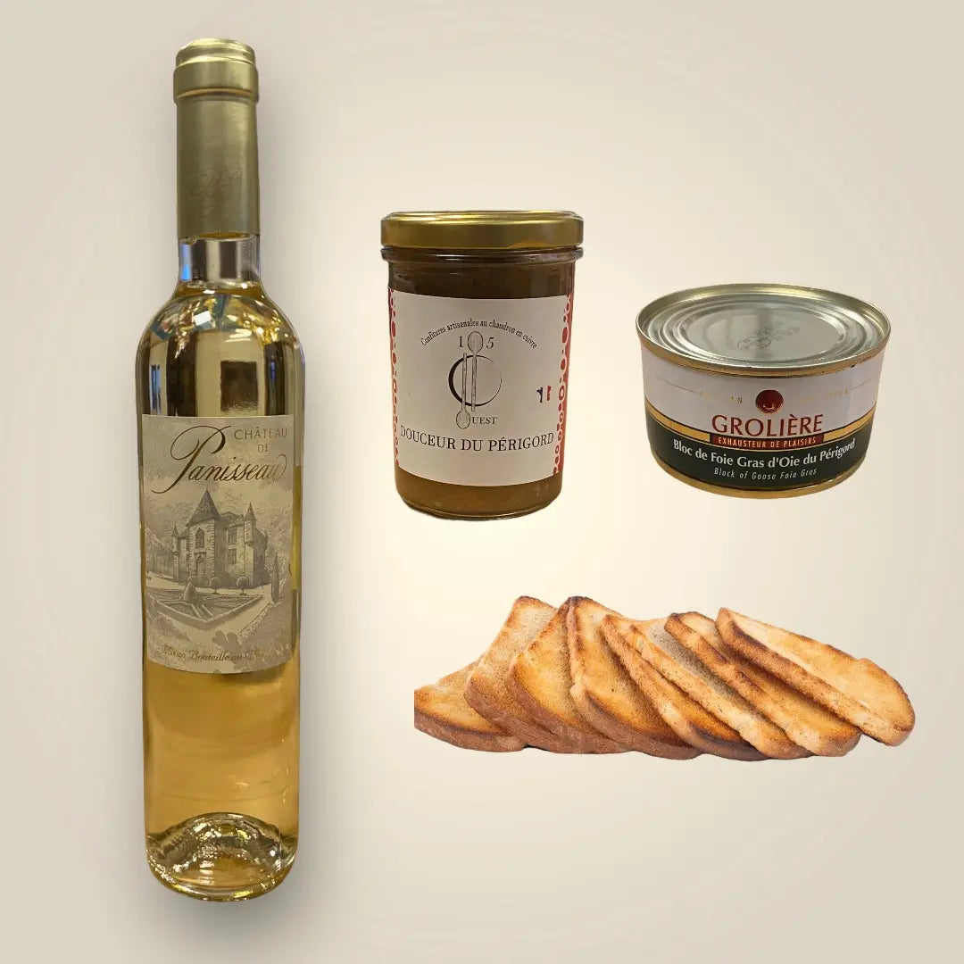 Plateau aperitif de foie gras vendu par Jm Monterroir
