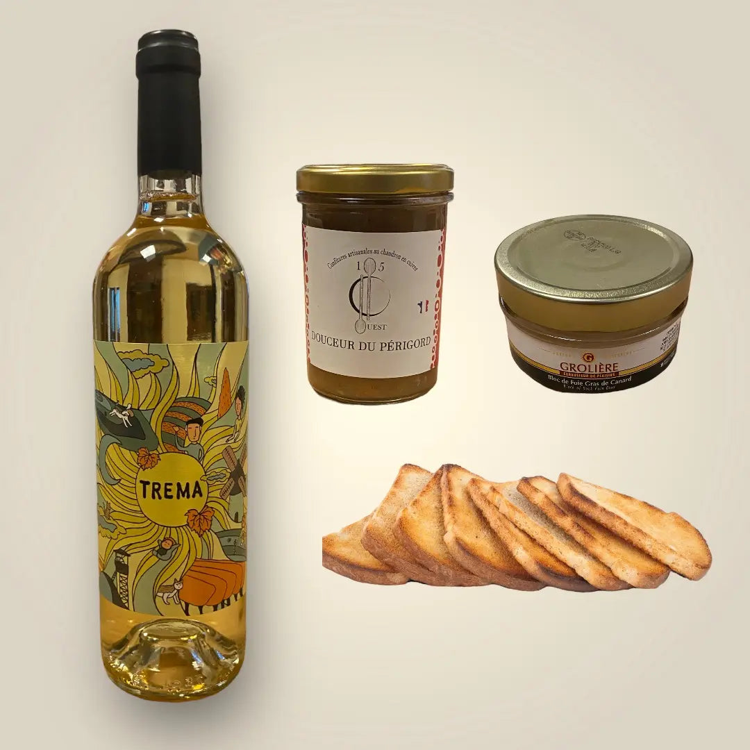Plateau aperitif de foie gras vendu par Jm Monterroir