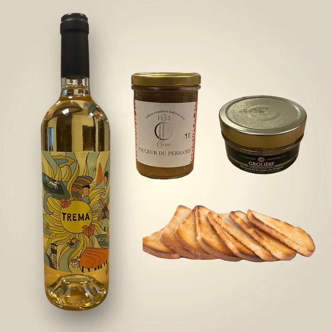 Plateau aperitif de foie gras vendu par Jm Monterroir