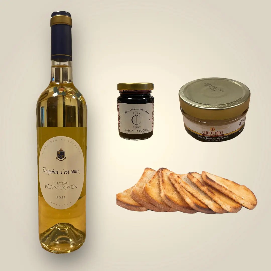 Plateau aperitif de foie gras vendu par Jm Monterroir