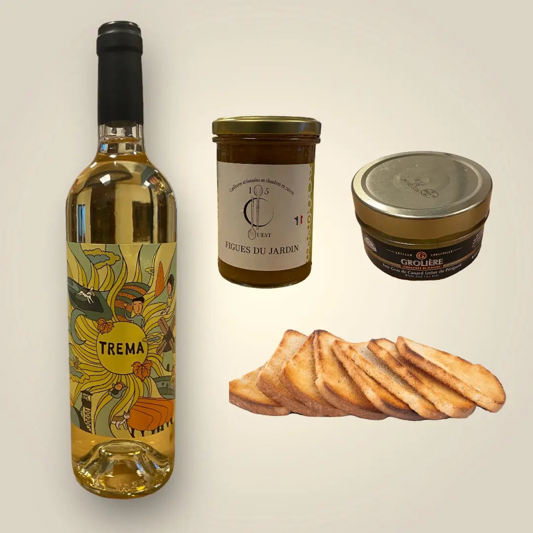 Plateau aperitif de foie gras vendu par Jm Monterroir