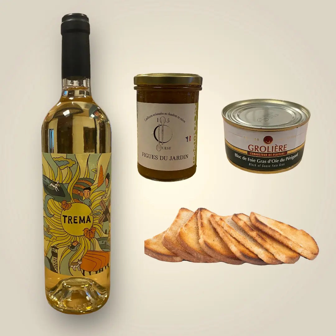 Plateau aperitif de foie gras vendu par Jm Monterroir