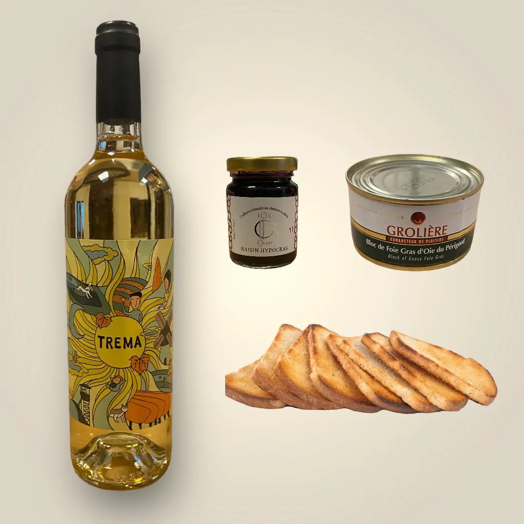 Plateau aperitif de foie gras vendu par Jm Monterroir