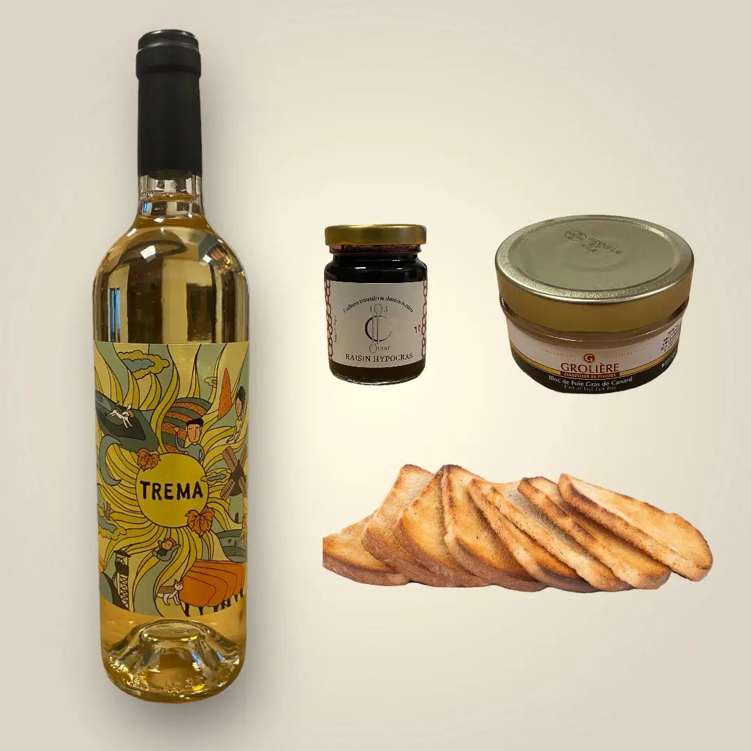 Plateau aperitif de foie gras vendu par Jm Monterroir