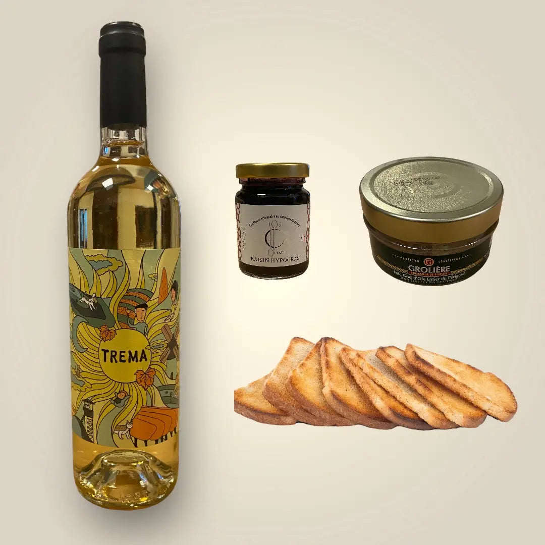 Plateau aperitif de foie gras vendu par Jm Monterroir