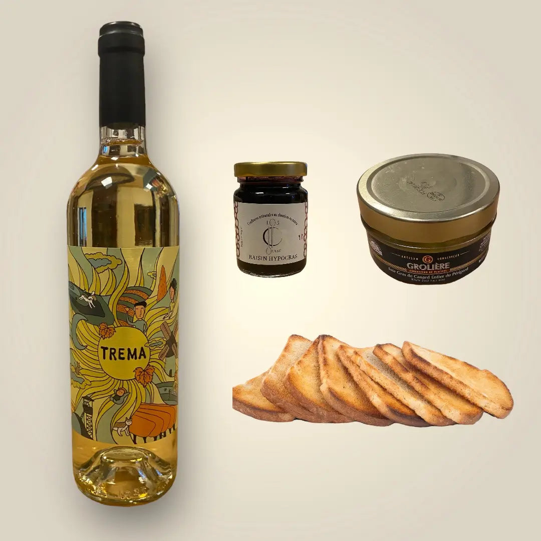 Plateau aperitif de foie gras vendu par Jm Monterroir