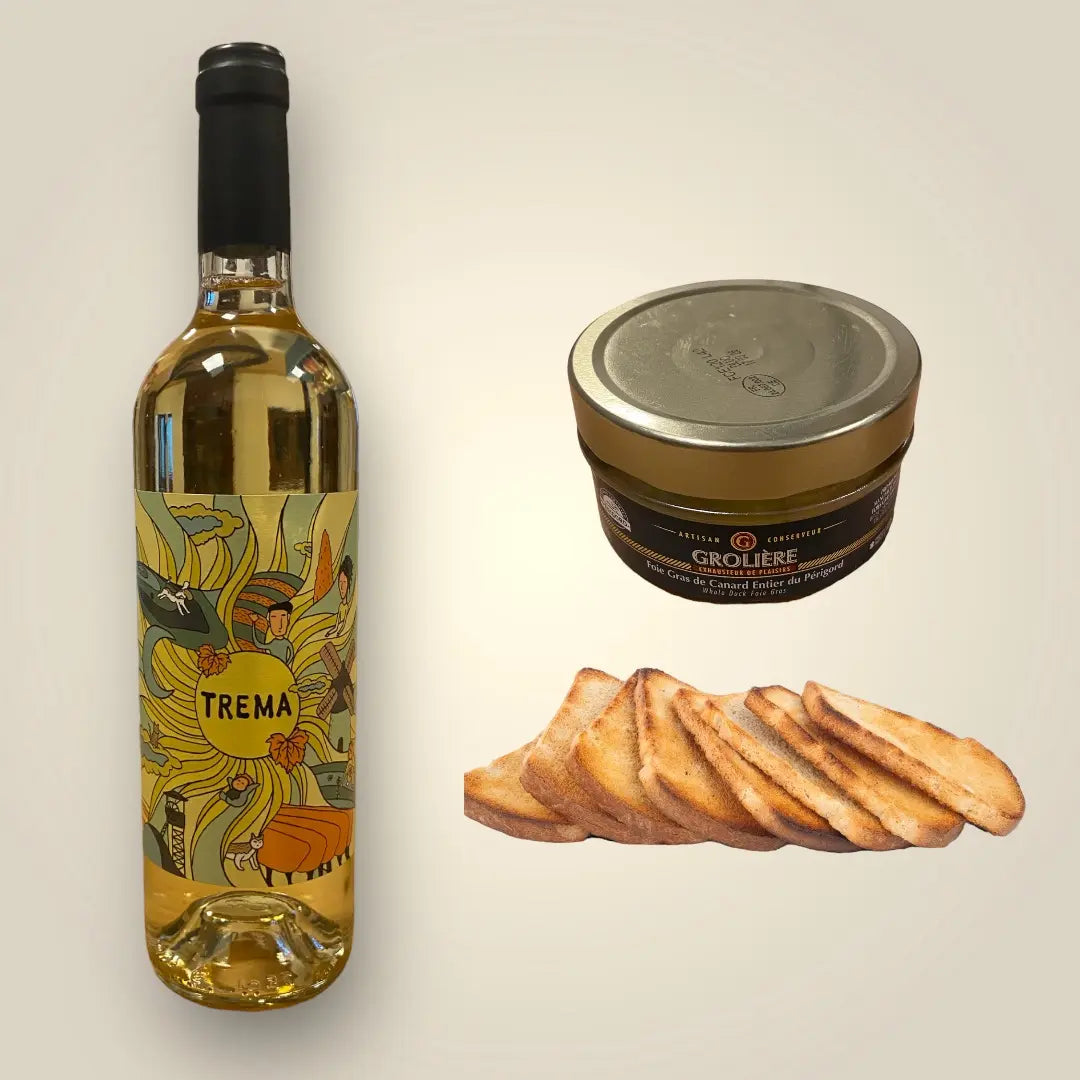 Plateau aperitif de foie gras vendu par Jm Monterroir