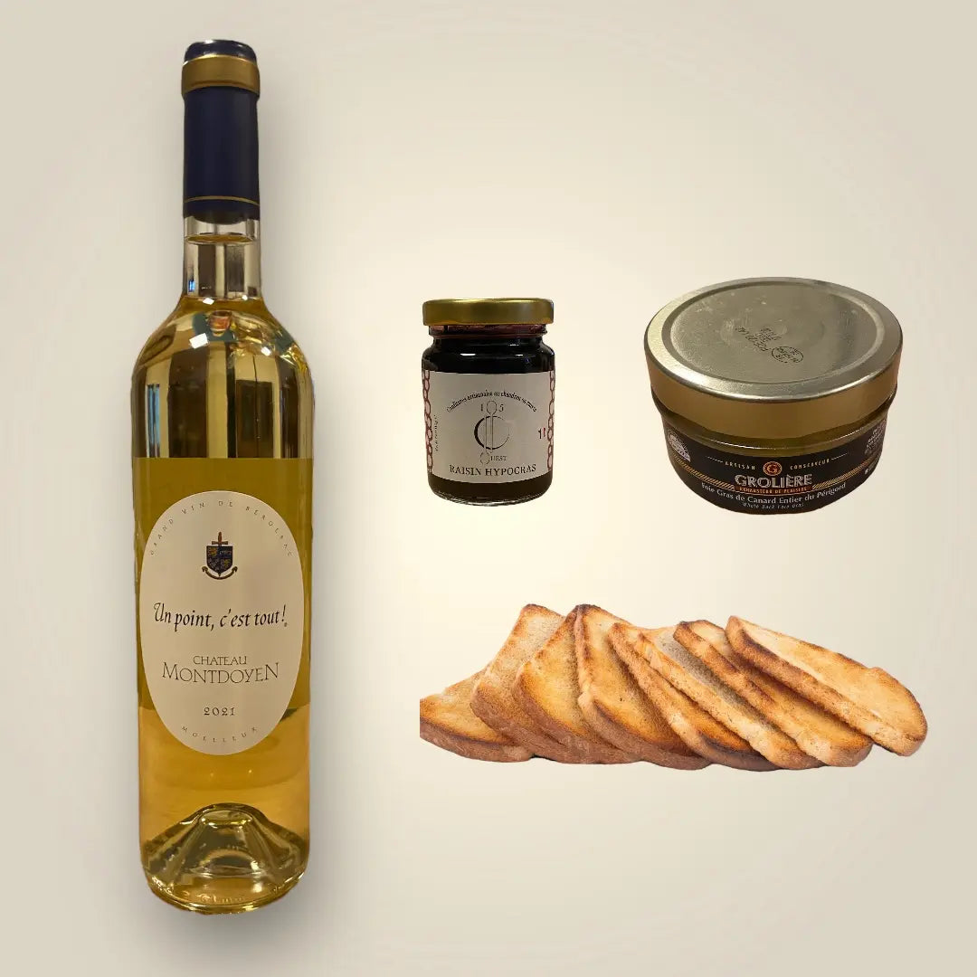 Plateau aperitif de foie gras vendu par Jm Monterroir