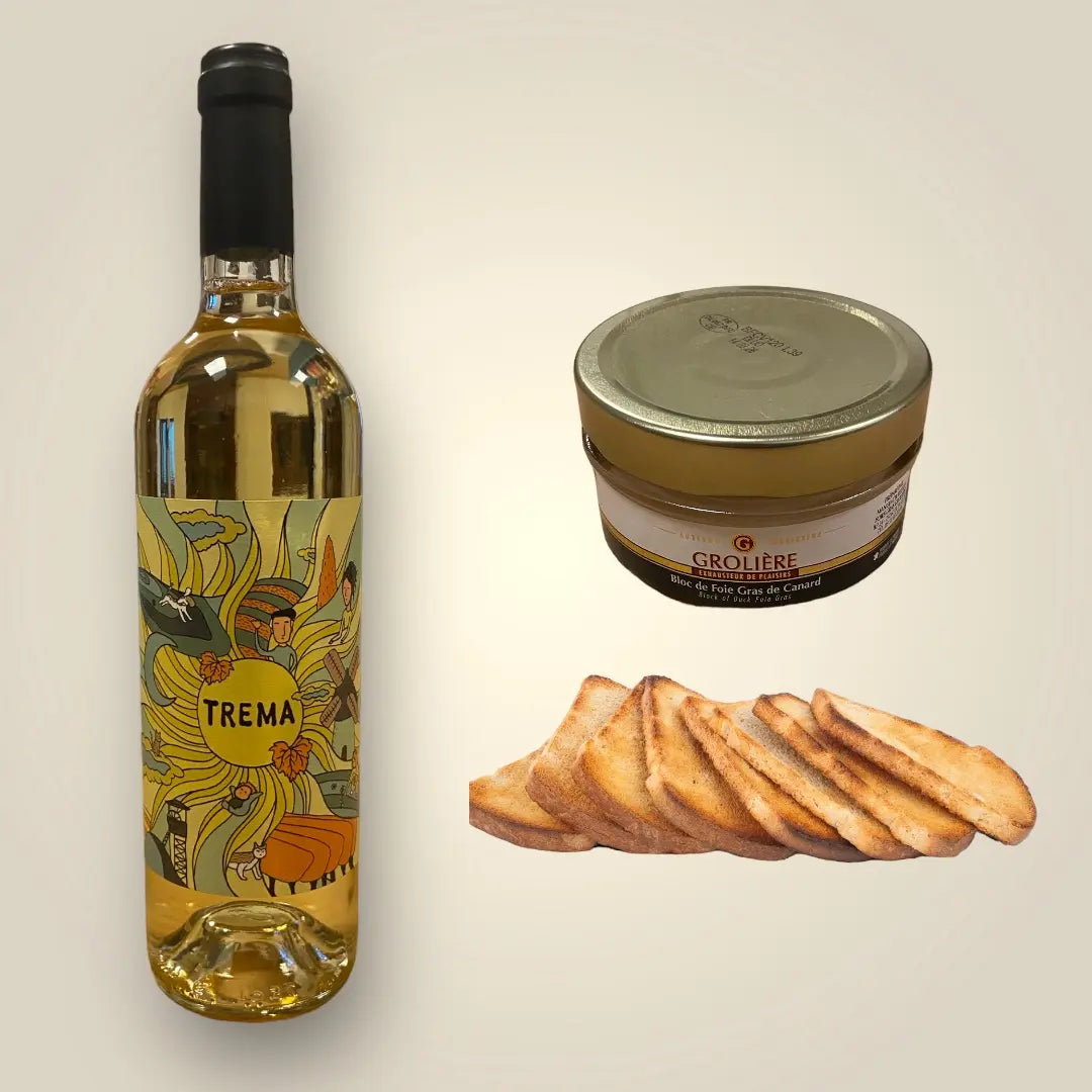 Plateau aperitif de foie gras vendu par Jm Monterroir